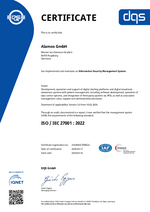 ISO/IEC 27001 : 2022 - Englisch